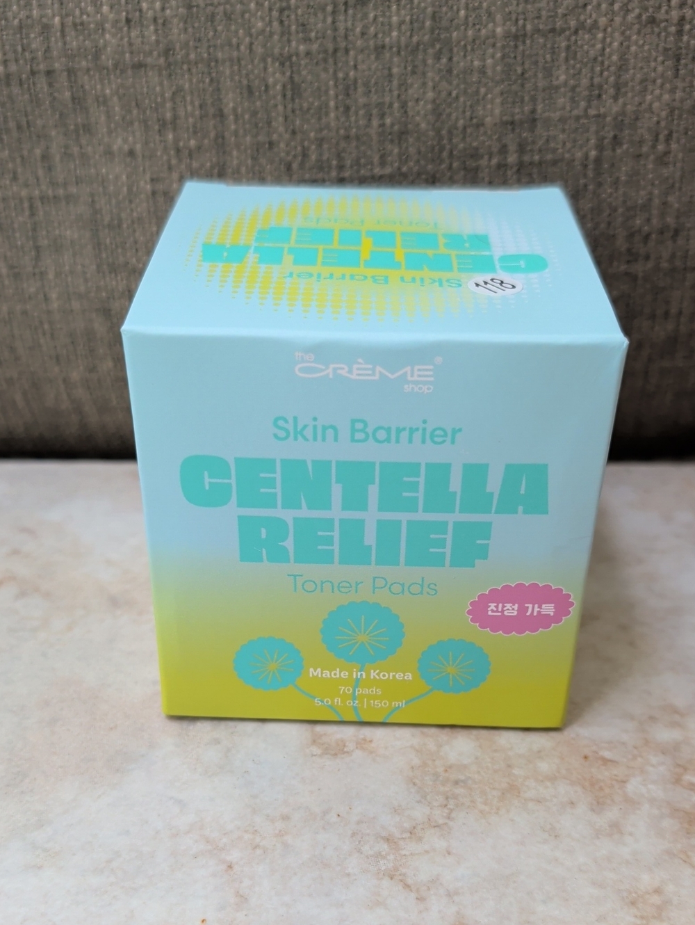 The Crème Shop Centella Relief Skin Barrier Toner Pads - NIB